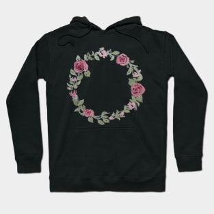 floral wreath Hoodie